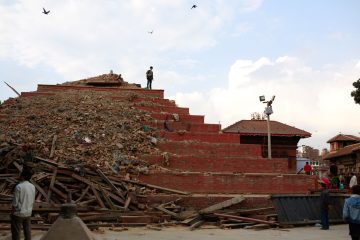 Nepal Earthquake damage