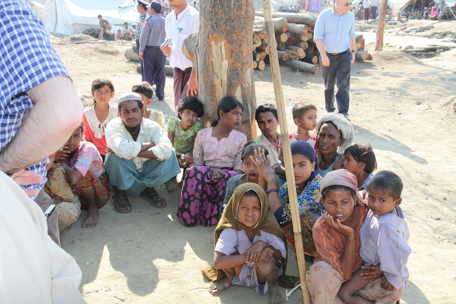 Rohingya displaced