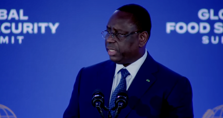 President Macky Sall, of Senegal, West Africa, Puts UNGA on notice, “If there is no fertilizer, we will have a famine”.