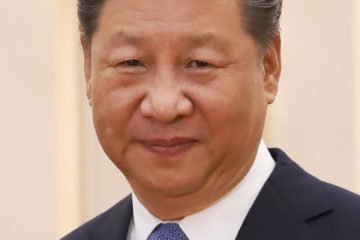 Headshot of a confident, embolden Xi Jinping prior to being confirmed to a third presidential term, or is that emperor?