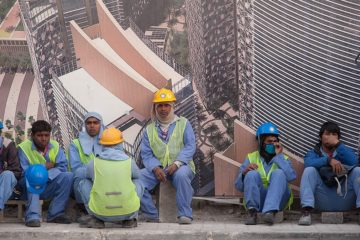 Migrant construction workers in Doha, many pay to work, endure human rights violations, and may never get paid.