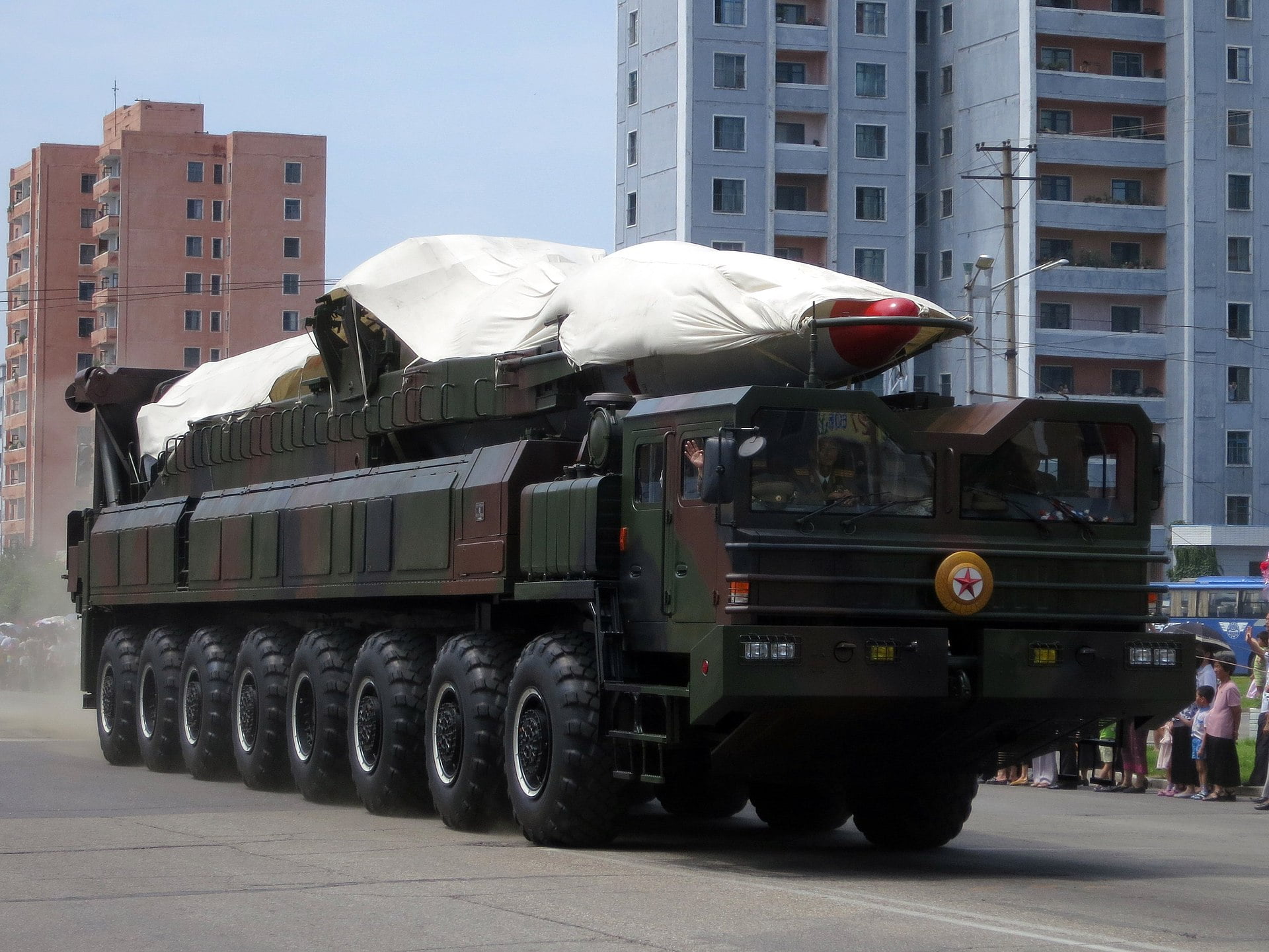 North Korean ballistic missile and carrier in their victory day parade openly defy major power deterrents.